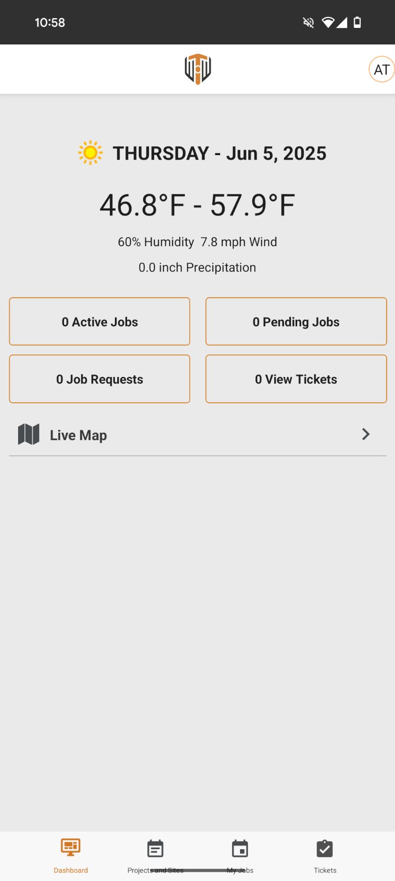Tap your profile