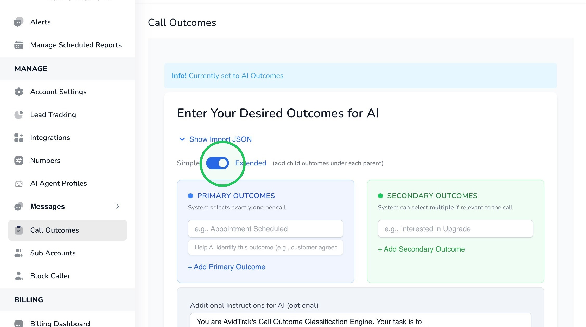 Simple outcomes are useful