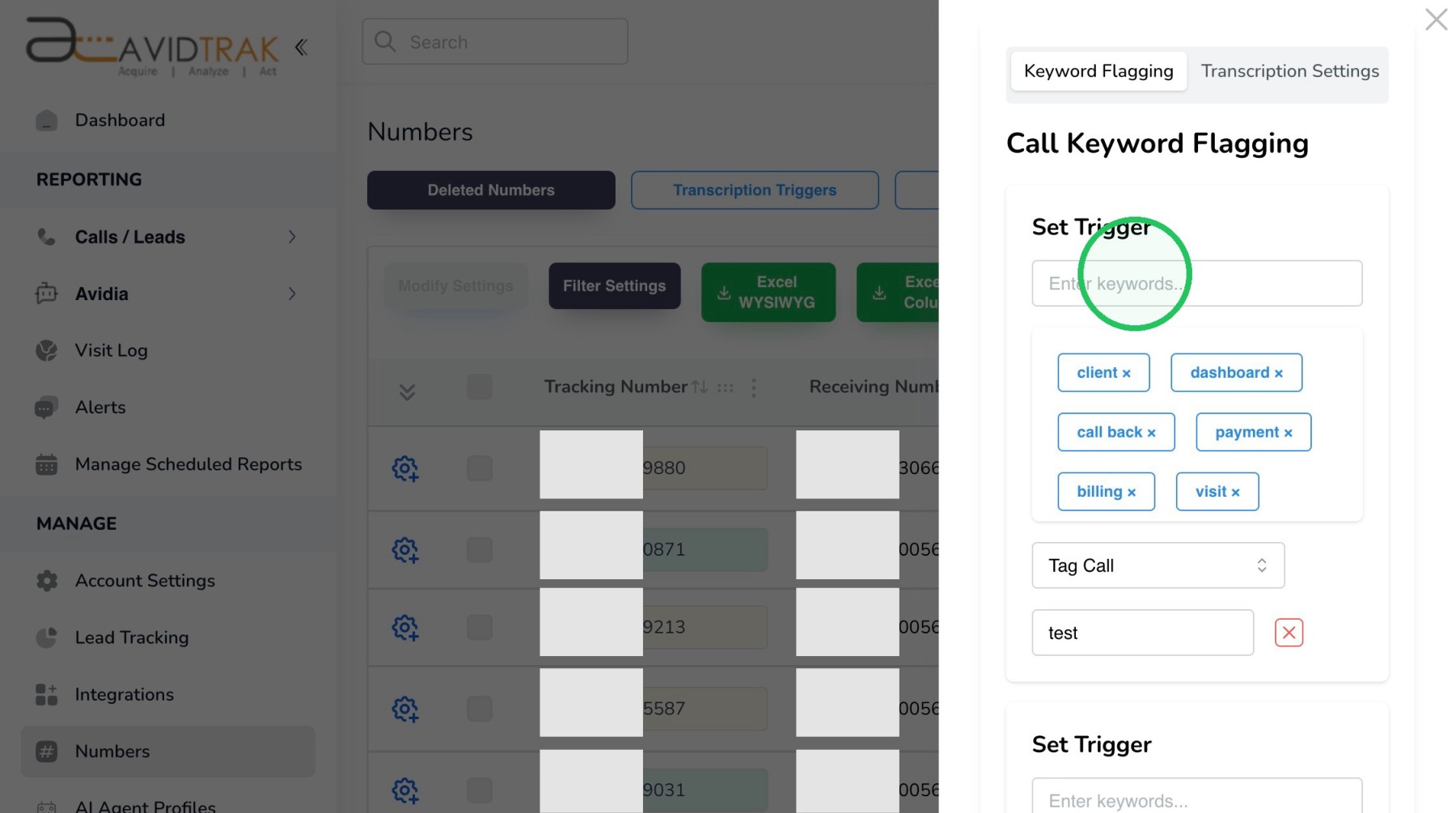 Keyword Flagging
