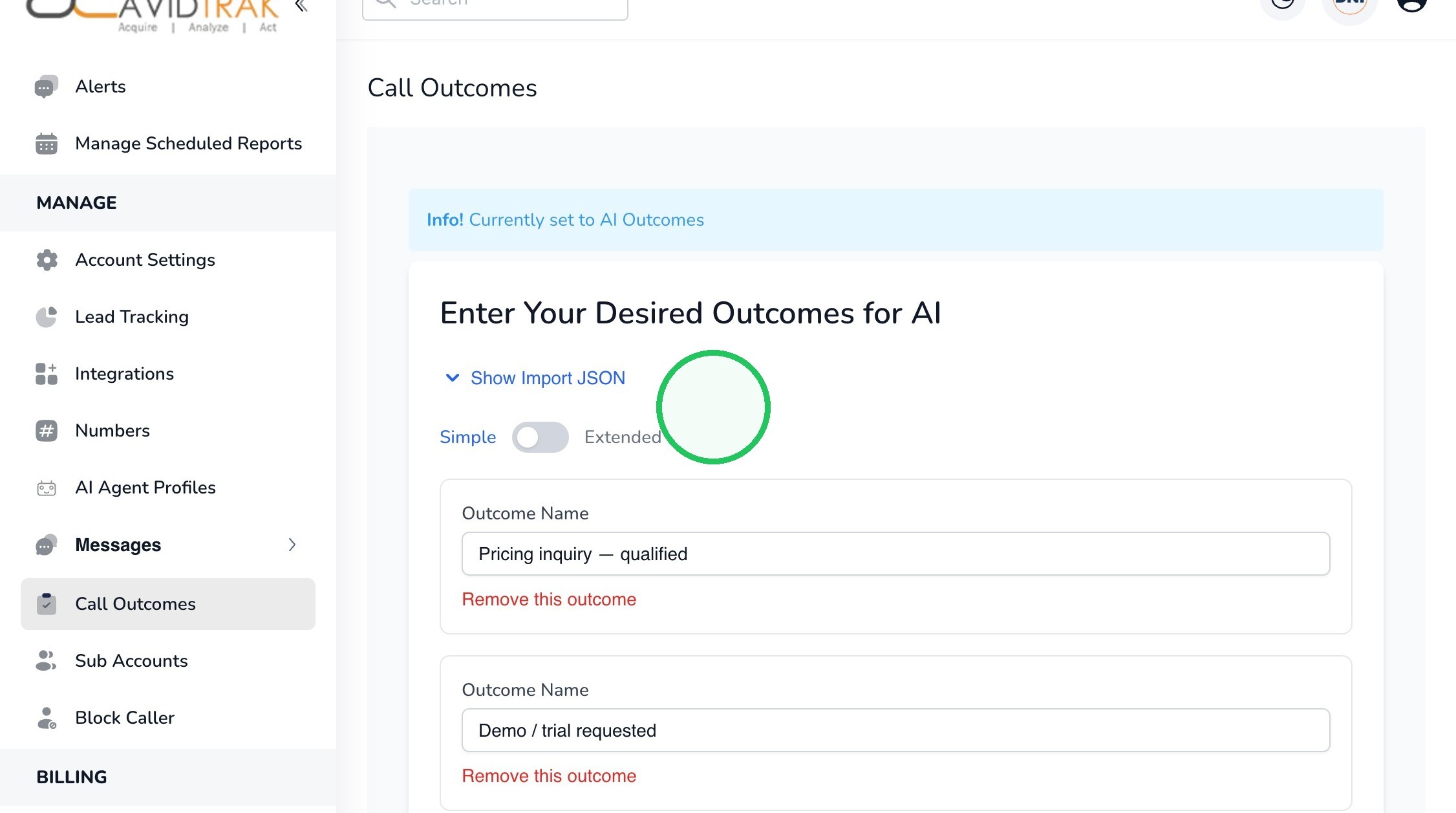 Desired Outcomes for AI
