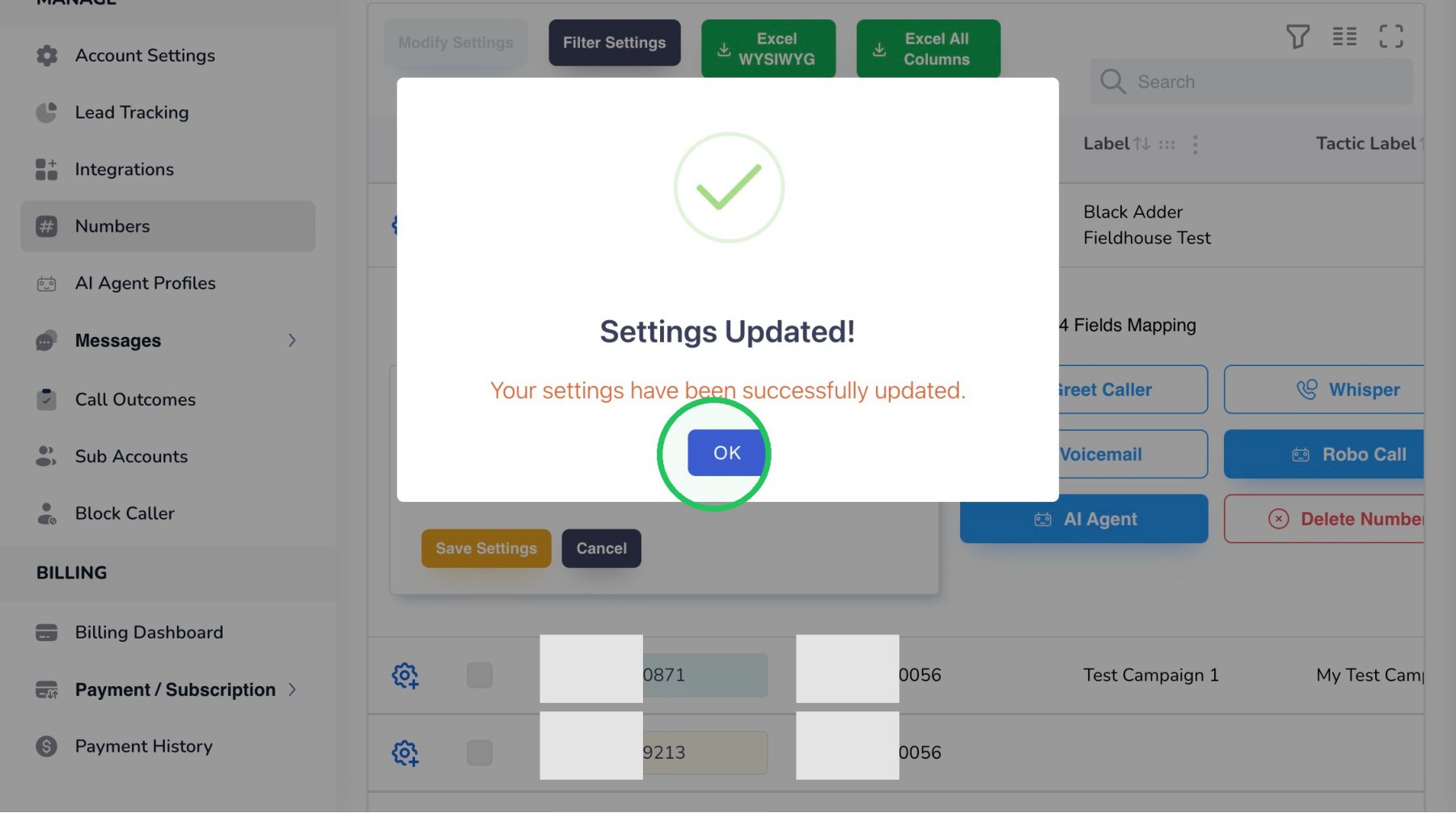 finish enabling transcription