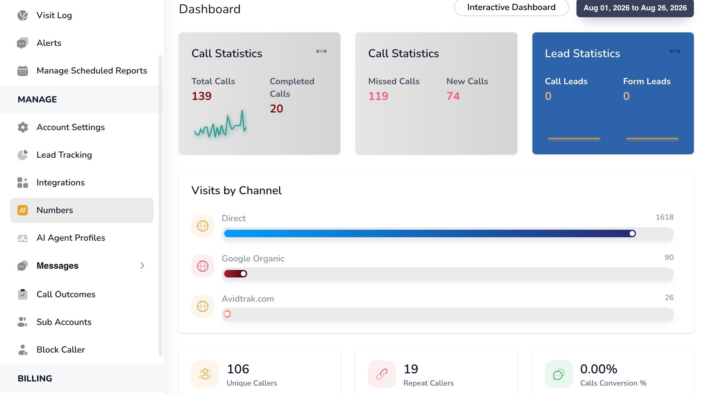 Dashboard