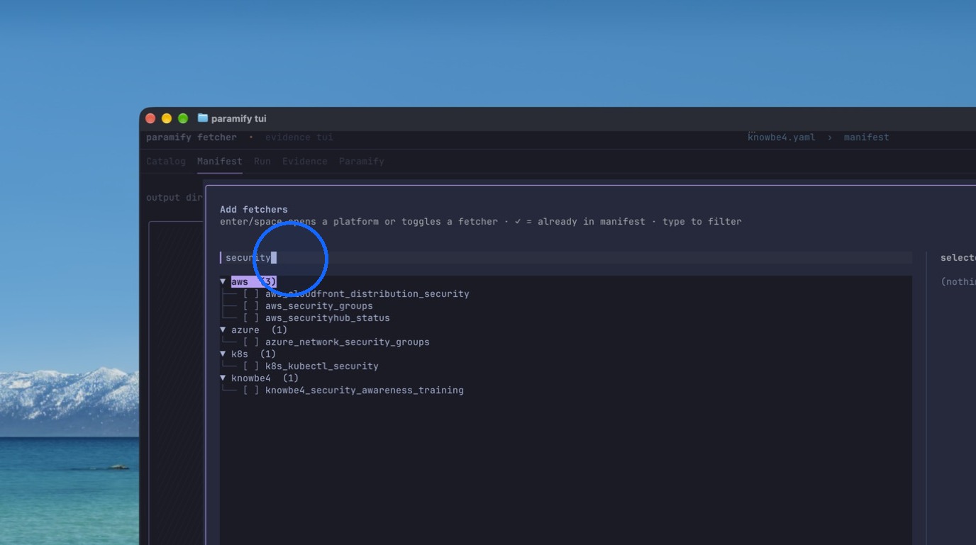 Locating the fetcher in the Add Fetchers dialog