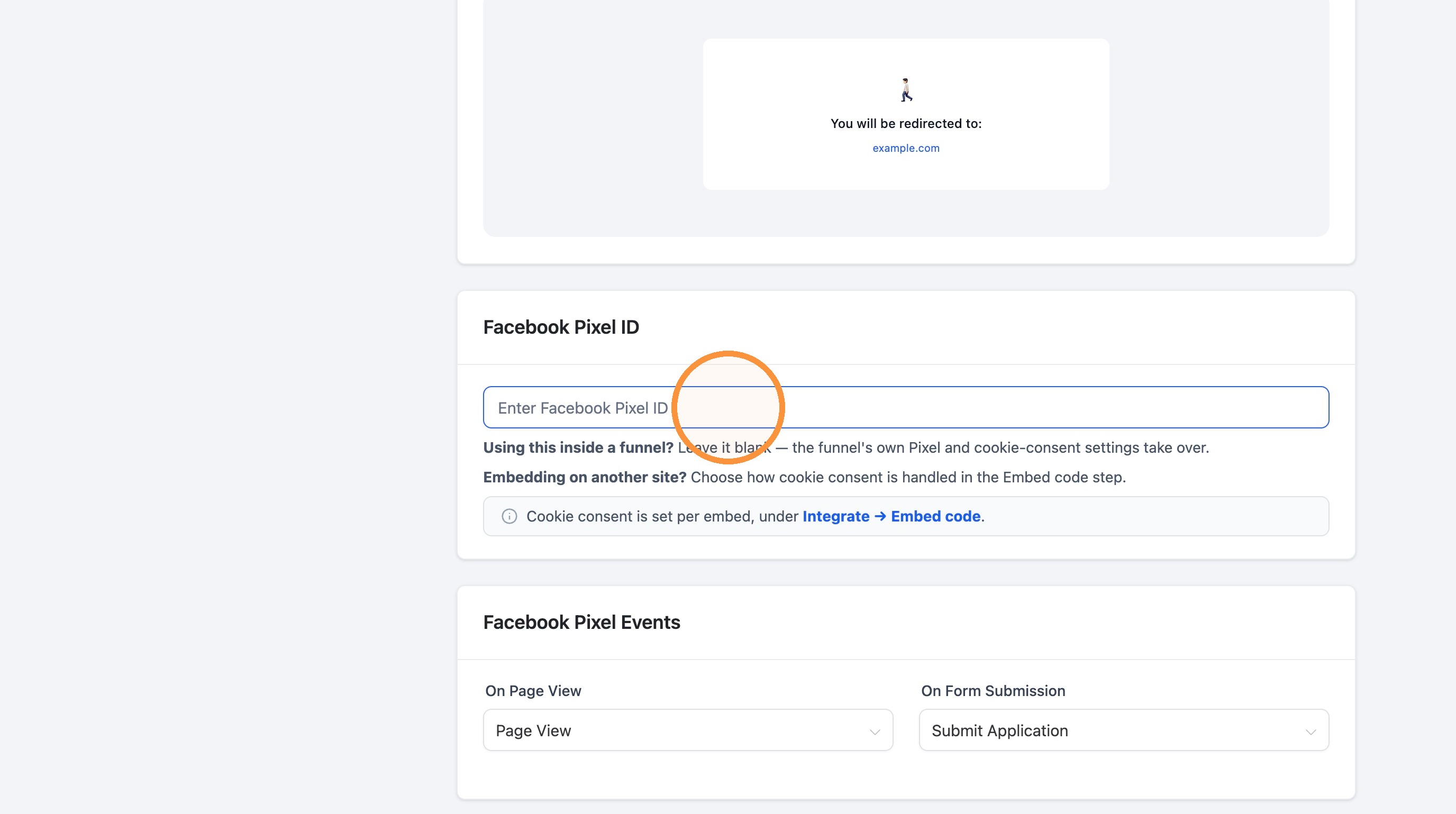 Facebook Pixel hinterlegen