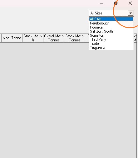 Site list