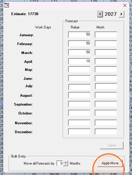 Apply Move option