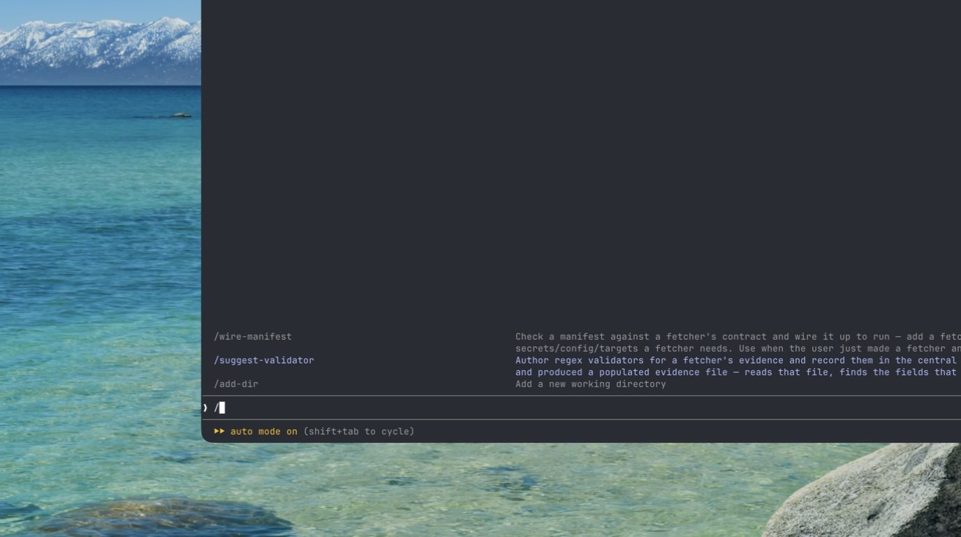Running the suggest-validator skill